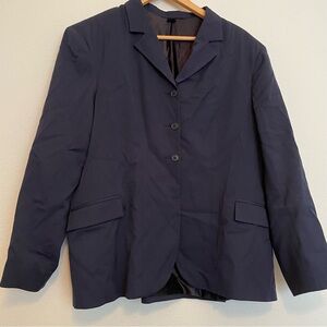 Devon Aire Equestrian English Riding Show Jacket Women’s Size 22 Navy